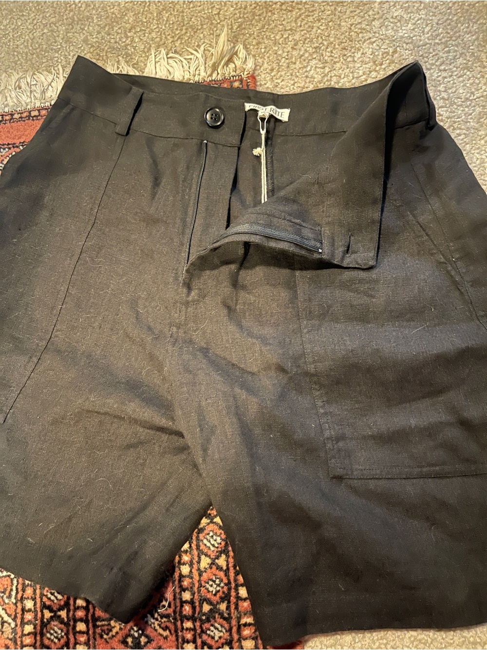 NWT First Rite Cargo Short Black - Picture 4 of 6